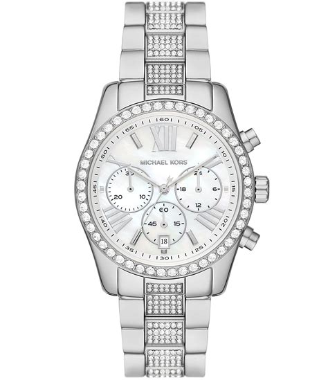 michael kors watch rolex style|michael kors lexington lux.